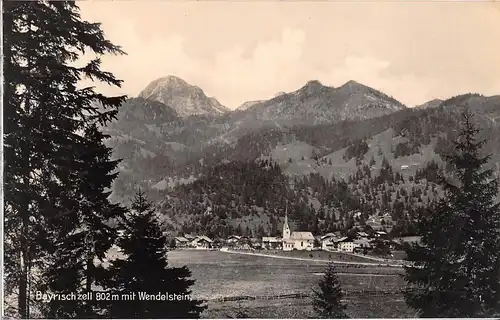 Bayrischzell mit Wendelstein gl1934 154.931