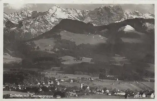 Sonthofen mit Daumengruppe gl1940 D9765