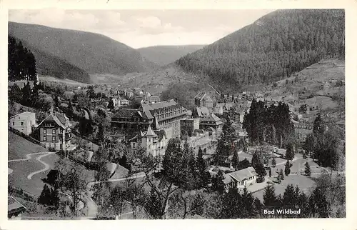 Bad Wildbad Panorama gl1954 157.558