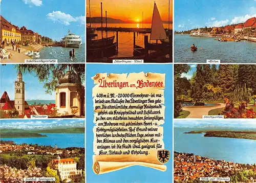 Überlingen am Bodensee Mehrbildkarte gl1984 155.450