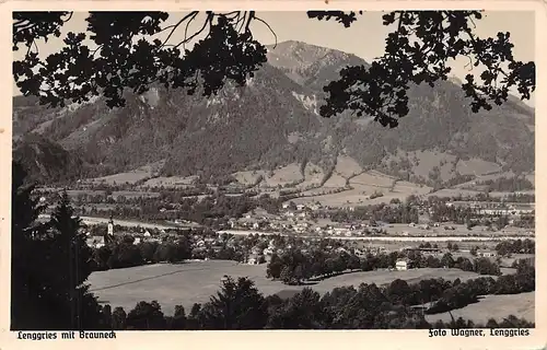 Lenggries a.d. Isar mit Brauneck gl1951 154.968