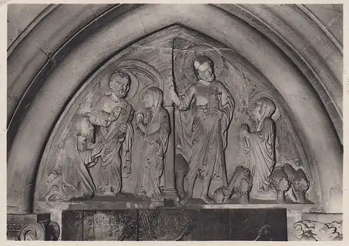 Magdeburg, Dom, Pforte im Chorumgang ngl E0009