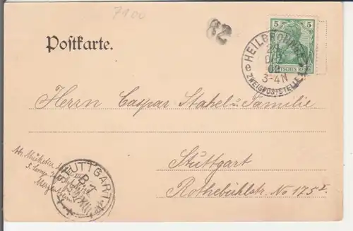 Heilbronn a.N. Totalansicht gl1902 223.973