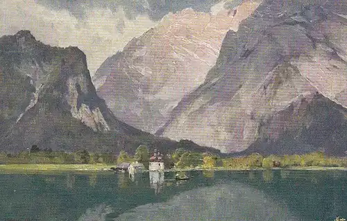 E.H.COMPTON Königssee St. Bartholomä ngl D9728