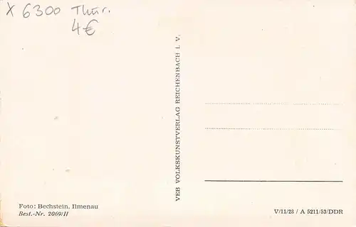 Ilmenau i. Sa. - Turm auf dem Kickelhahn im Thür. Wald ngl 158.004