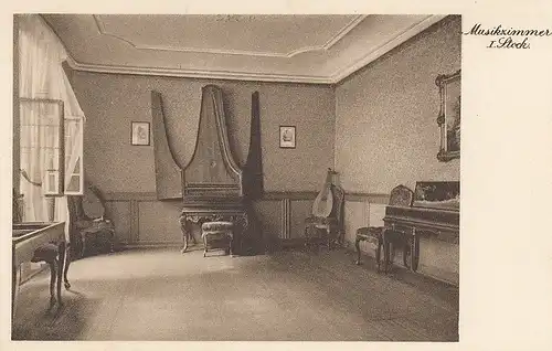 Frankfurt a. M. Goethehaus, Musikzimmer ngl E0882