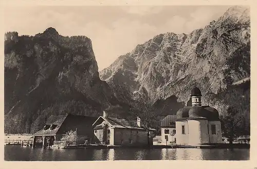 St.Bartholomä mit Watzmann-Ostwand ngl E0892