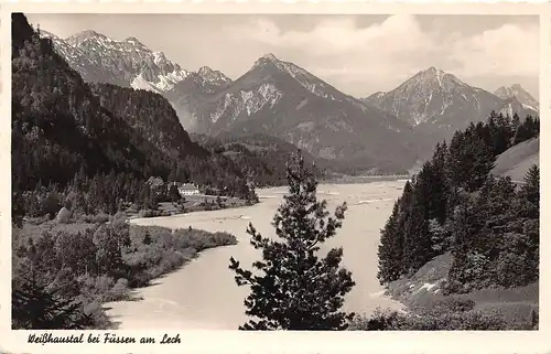 Weißhaustal bei Füssen am Lech i. Allgäu gl1940 155.225