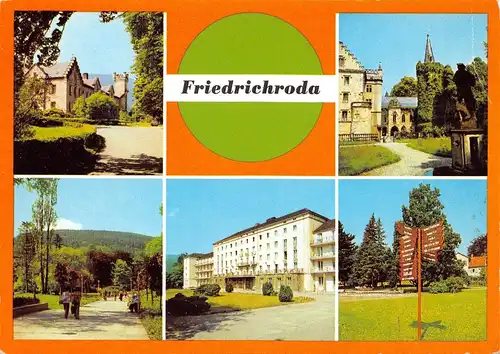 Friedrichroda - Schloss und Parkhotel Reinhardsbrunn Mehrbildkarte ngl 157.853