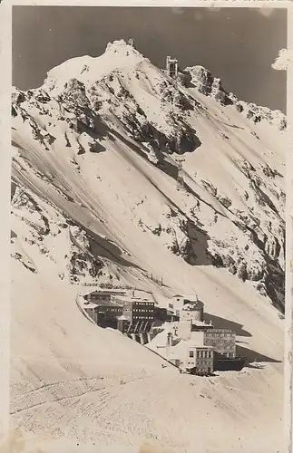 Bayerische Zugspitzbahn Hotel Schneefernerhaus mit Gipfelbahn ngl E0946