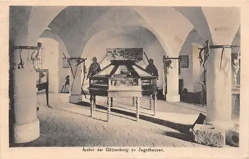 Jagsthausen Götzenburg Archiv gl1913 157.179