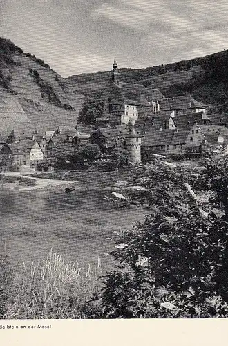 Beilstein an der Mosel Kirche und alte Häuser ngl E0092