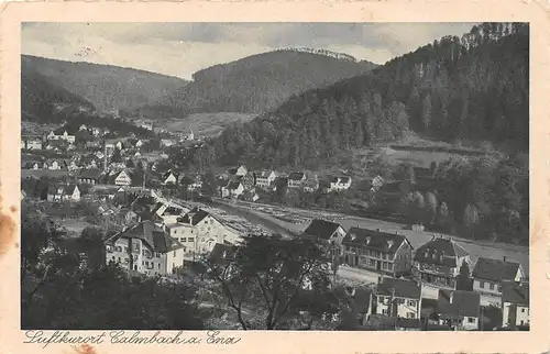 Calmbach an der Enz Panorama gl1931 157.552