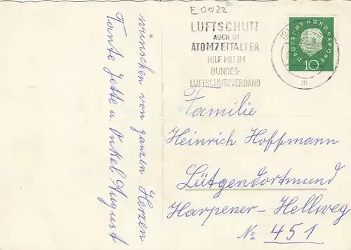 Ostern-Wünsche mit Blumen und Eiern gl1961 E0022