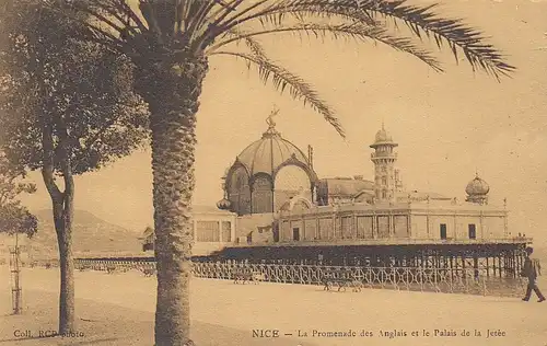 Nice - La Promenade des Anglais et le Palais de la Jetée ngl E0111