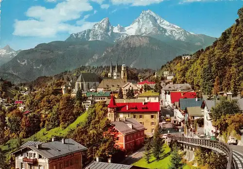 Berchtesgaden mit Watzmann und Schönfeldspitze gl19? 155.427