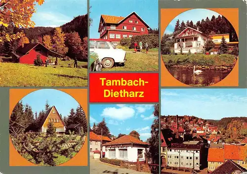 Tambach-Dietharz im Thür. 6 Ansichten gl1982 157.962