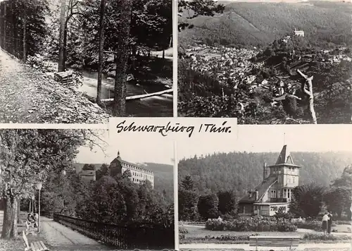 Schwarzburg/Thüringen Teilansichten ngl 158.970