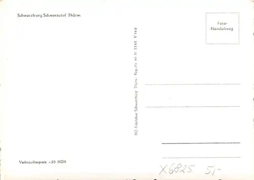 Schwarzburg/Thüringen Teilansichten ngl 158.970