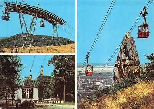 Bodetal Thale Neuerbaute Personenschwebebahn zum Hexentanzplatz ngl 157.976