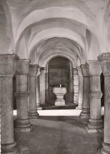 Oberstenfeld Stiftskirche Säulen Krypta ngl E0074