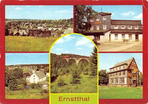 Ernstthal am Rennsteig - Kindersanatorium Erhholungsheim Viadukt gl1984 157.982