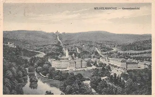 Kassel-Wilhelmshöhe Panorama gl1926 155.937