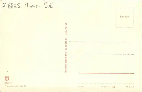 Schwarzburg - 4 Ansichten ngl 158.039