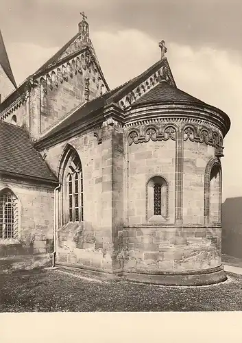 Faurndau Kirche, Apsis mit Chor und Ostgiebel ngl E1404