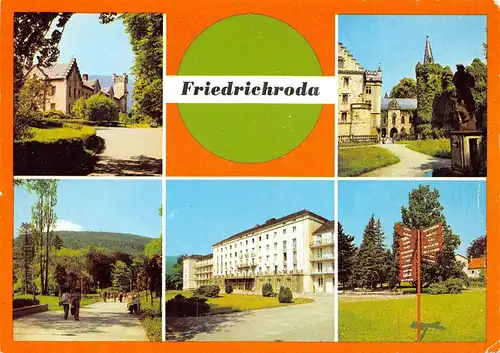 Friedrichroda - Schloss Reinhardsbrunn 5 Ansichten ngl 158.097