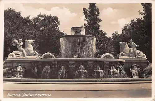 München Wittelsbacherbrunnen feldpgl1942 163.032