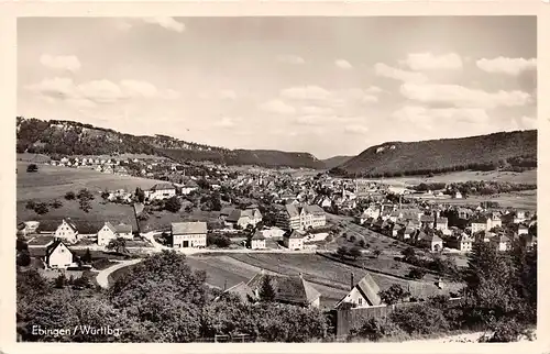 Ebingen Panorama gl1954 157.640
