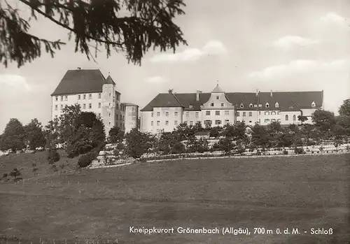 Kneippkurort Grönenbach im Allgäu, Schloß ngl E1485