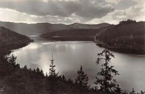 Saaletalsperre Abendstimmung am See ngl 158.534