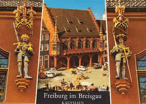 Freiburg im Breisgau - Kaufhaus auf dem Münsterplatz glum 1970? E1597