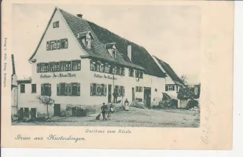 Kusterdingen - Gasthaus zum Rössle feldpgl1908 225.356