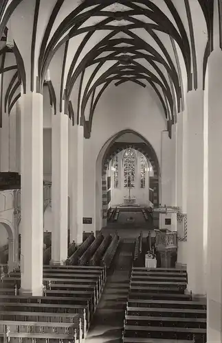 Leipzig - Thomaskirche Mittelschiff mit Kanzel ngl E0230