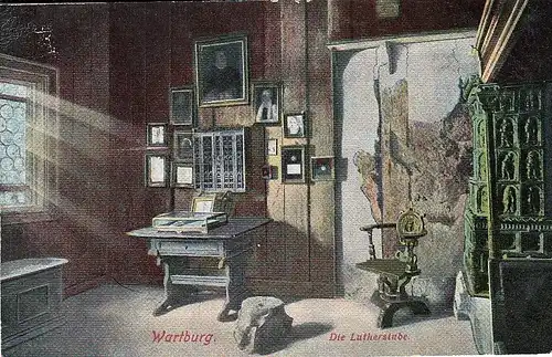 Eisenach - Wartburg Die Lutherstube ngl E0240