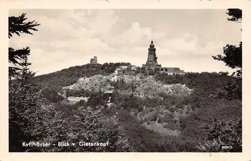 Der Kyffhäuser Blick vom Gietenkopf ngl 156.476