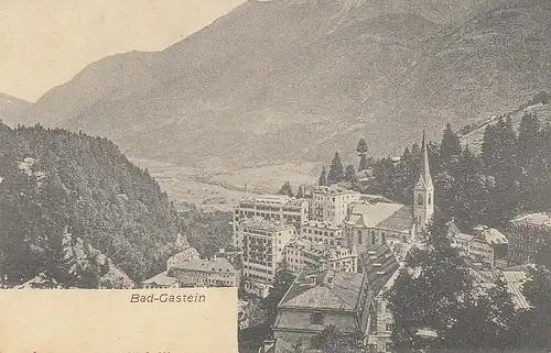 Bad-Gastein Teilansicht ngl E0434