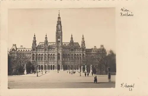 Wien, Rathaus ngl E0254