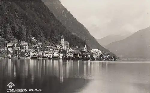 Hallstatt Salzkammergut Salzbergwerkssiedlung ngl E0261