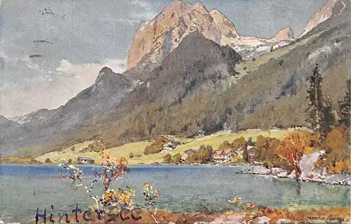 Compton, Hintersee mit Mühlsturz-Hörner gl1927 159.151