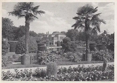 Stuttgart Wilhelma, Gartenanlagen und Schloß ngl E1302