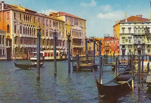 Venezia - Canal Grande, Ca' Foscari ngl E1752