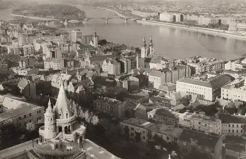 Budapest, Látkép a Mátyás-templombol gl19*60 E1348