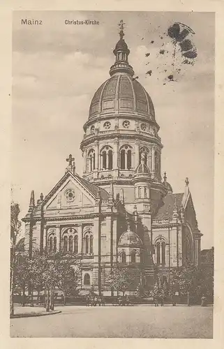 Mainz Christuskirche gl1917 E0383