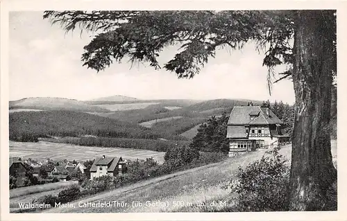 Catterfeld/Thür. Wald Panorama Waldheim Maria ngl 158.408
