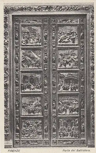 Firenze, Porta dei Battistera ngl E0425