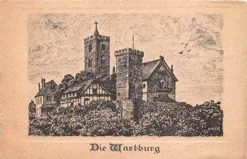 Eisenach Wartburg Nach Zeichnung ngl 162.194
